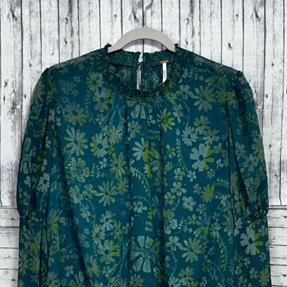 Free People Clarissa Printed Top